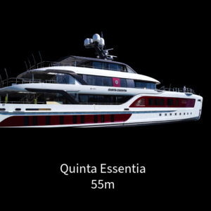 superyachts that Dr Dan Rogers worked on before Yacht Trace Tender Monitoring