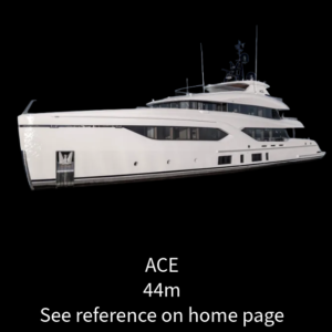 superyachts that Dr Dan Rogers worked on