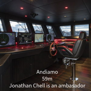 Yacht trace on a Superyacht Tender and chase boat monitoring, tow protection, advanced tow protection.