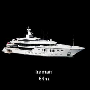 superyachts that Dr Dan Rogers worked on before Yacht Trace Tender Monitoring